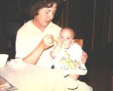 Alice Haydock Bennett; baby Andy McDougal; Family